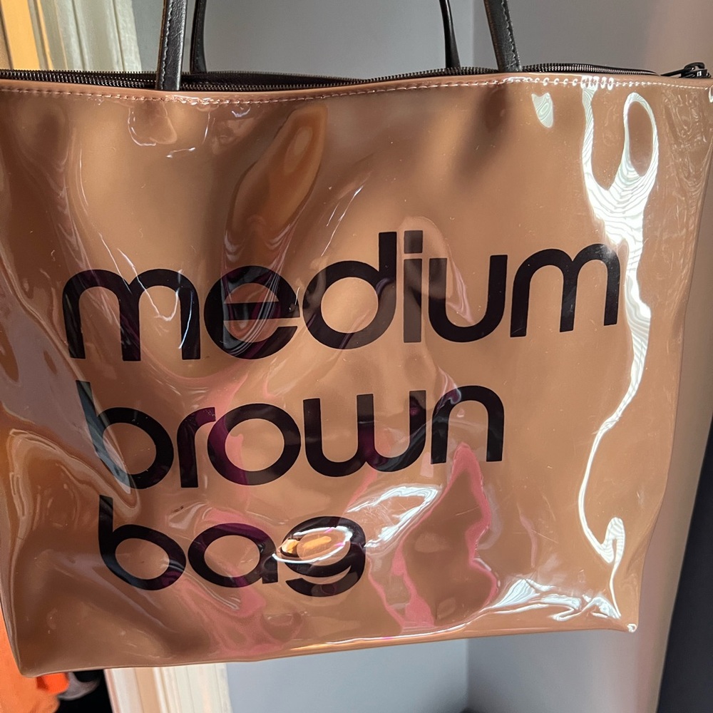 Bloomingdale's Zip Top Medium Brown Bag - 100%
Exclusive
medium brown